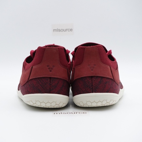 NEW Vivobarefoot Men's Primus Asana II Leather Barefoot Shoes 309312-04 Burgundy - Picture 4 of 16